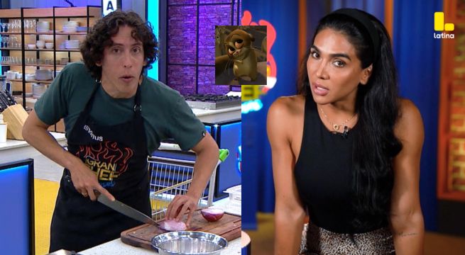 El Gran Chef Famosos: Vania Bludau CONTENTA con Mateo Garrido Lecca en su equipo: “Ha mejorado muchísimo”