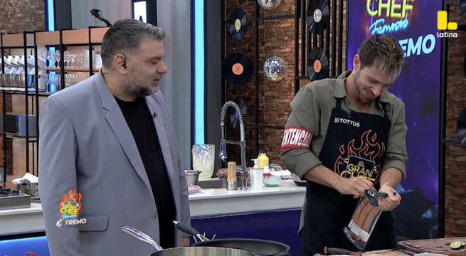 El Gran Chef Famosos: Masías DISFRUTA apurando y poniendo NERVIOSO a Nacho Di Marco