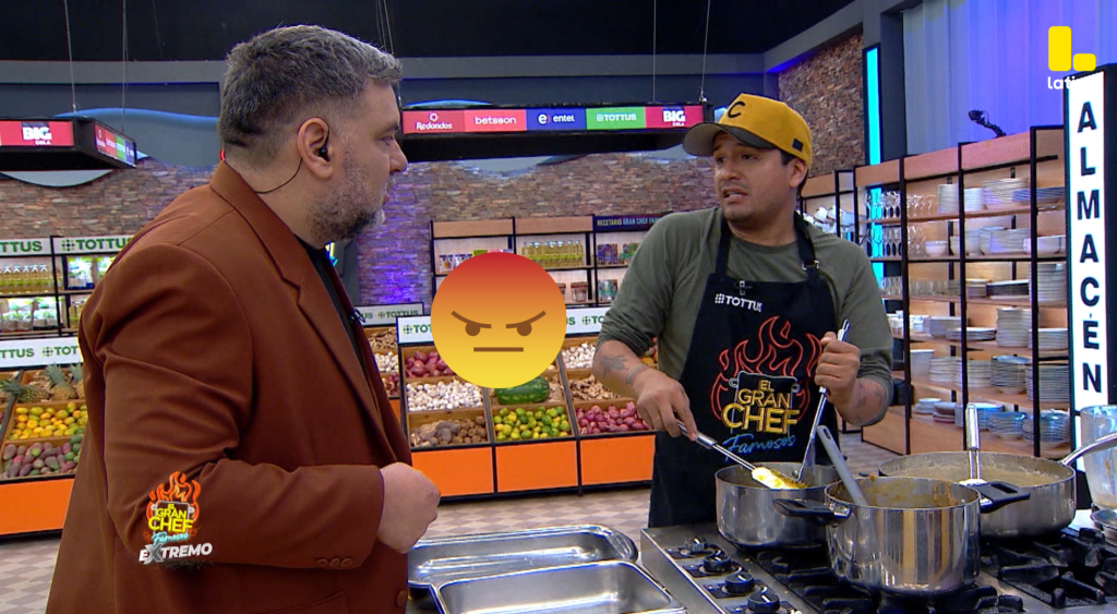 El Gran Chef Famosos: Reimond Manco DISCUTE con Masías: “USTEDES me han dado MAL la medida”