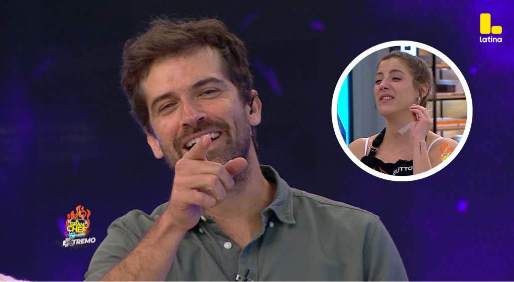 El Gran Chef Famosos: Luciana Blomberg INTERRUMPE a Luciano Mazzetti y ÉL responde, ¿qué le dijo?