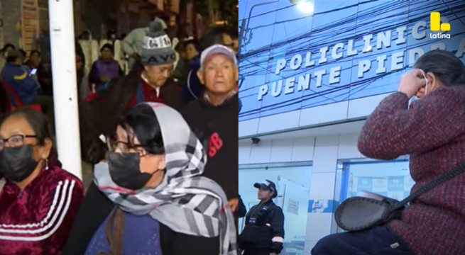 Madrugan por una cita en el policlínico Essalud de Puente Piedra