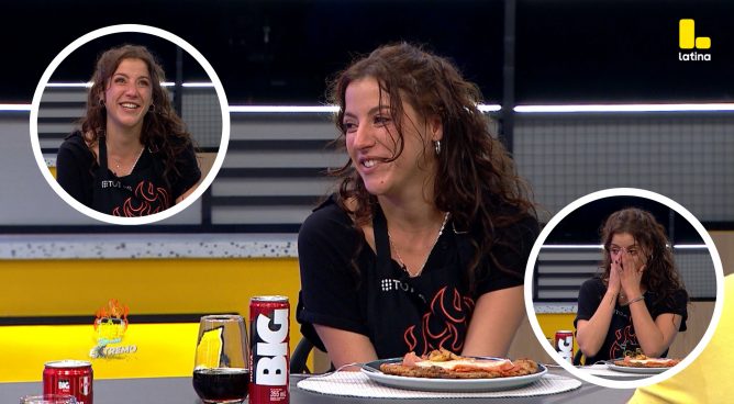 El Gran Chef Famosos: Luciana Bloomberg ROMPE en llanto tras no sentirse SEGURA con su plato