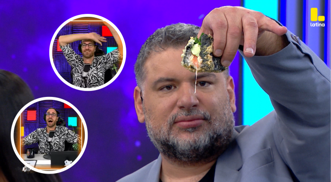 Masías NO puede comer el taco sushi de Zumba y ASÍ reaccionó Pedro Pablo Corpancho | REACT EN VIVO