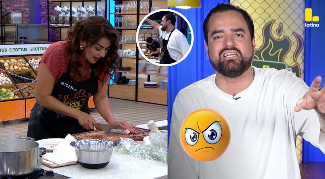 El Gran Chef Famosos: Franco Cabrera tiene ¿EN LA MIRA? a Claudia Portocarrero: “Te la tengo jurada”