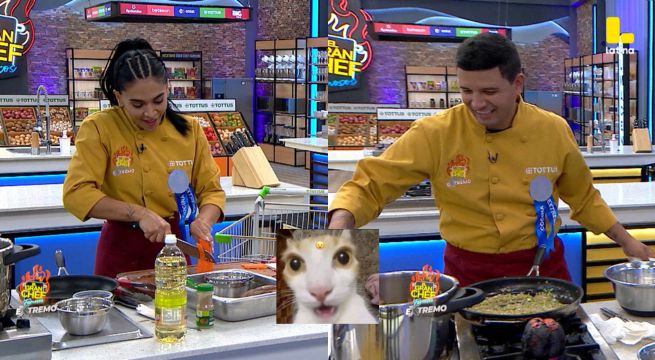 El Gran Chef Famosos: Reimond Manco TROLEA a Vania Bludau: “¿Tan fácil es engañarte?”
