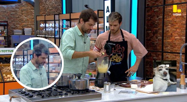 El Gran Chef Famosos: Luciano Mazzetti se buguea al probar la crema de la huancaína de Nacho di Marco