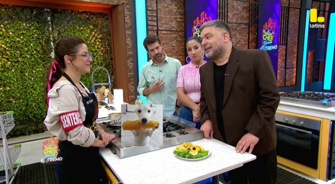 El Gran Chef Famosos: Masías se NIEGA a probar la papa a la huancaína de Luciana Blomberg, ¿por qué?