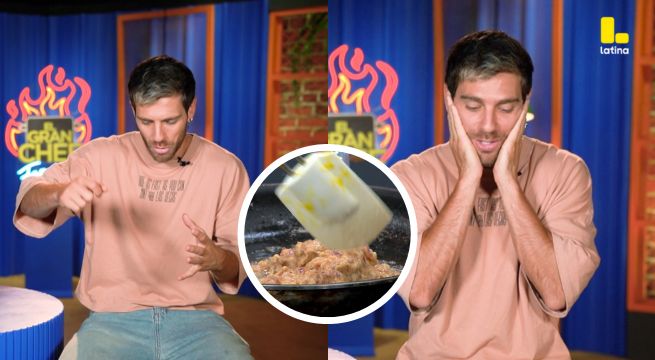 El Gran Chef Famosos: Nacho di Marco frustrado ante el desastre de sus torrejitas