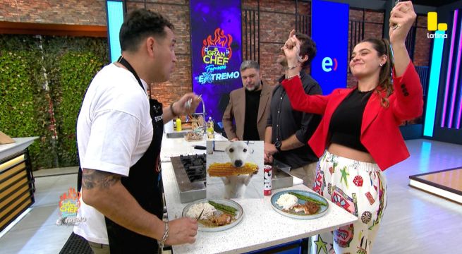 El Gran Chef Famosos: Majo con Sabor FESTEJA con el plato de Víctor Hugo Dávila, ¿por qué?