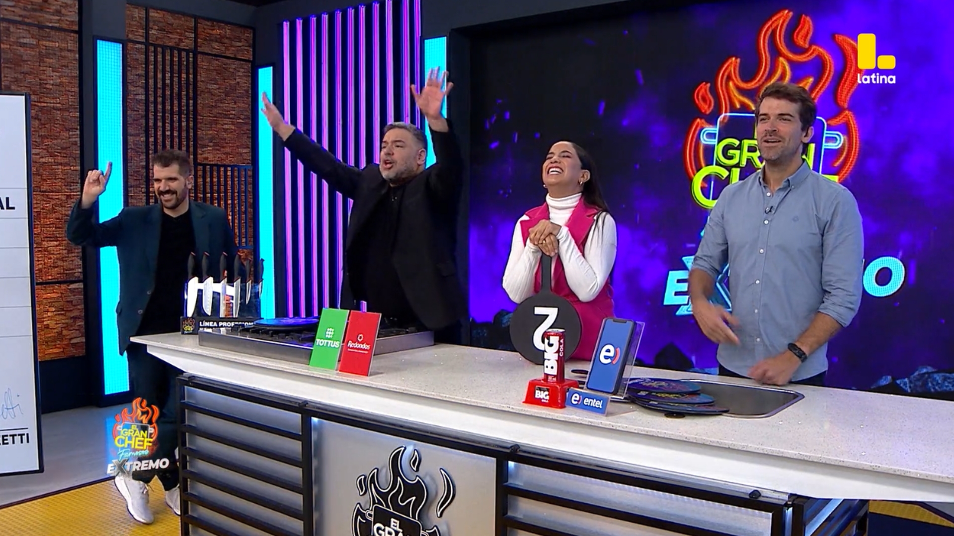 El Gran Chef Famosos:  Se le escapa el “queso rallado” a Peláez