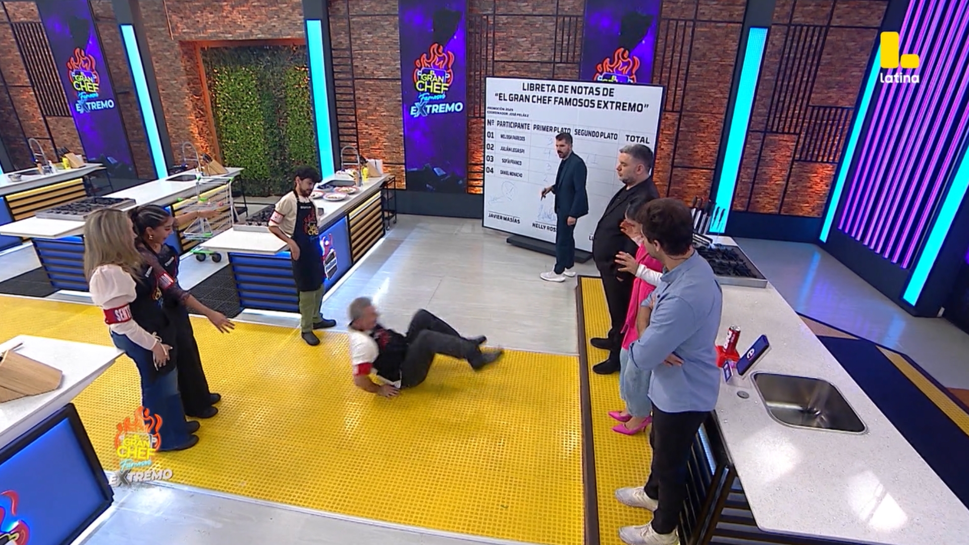 El Gran Chef Famosos: Julián Legaspi celebra con un volantín a lo “Ángeles de Charlie”