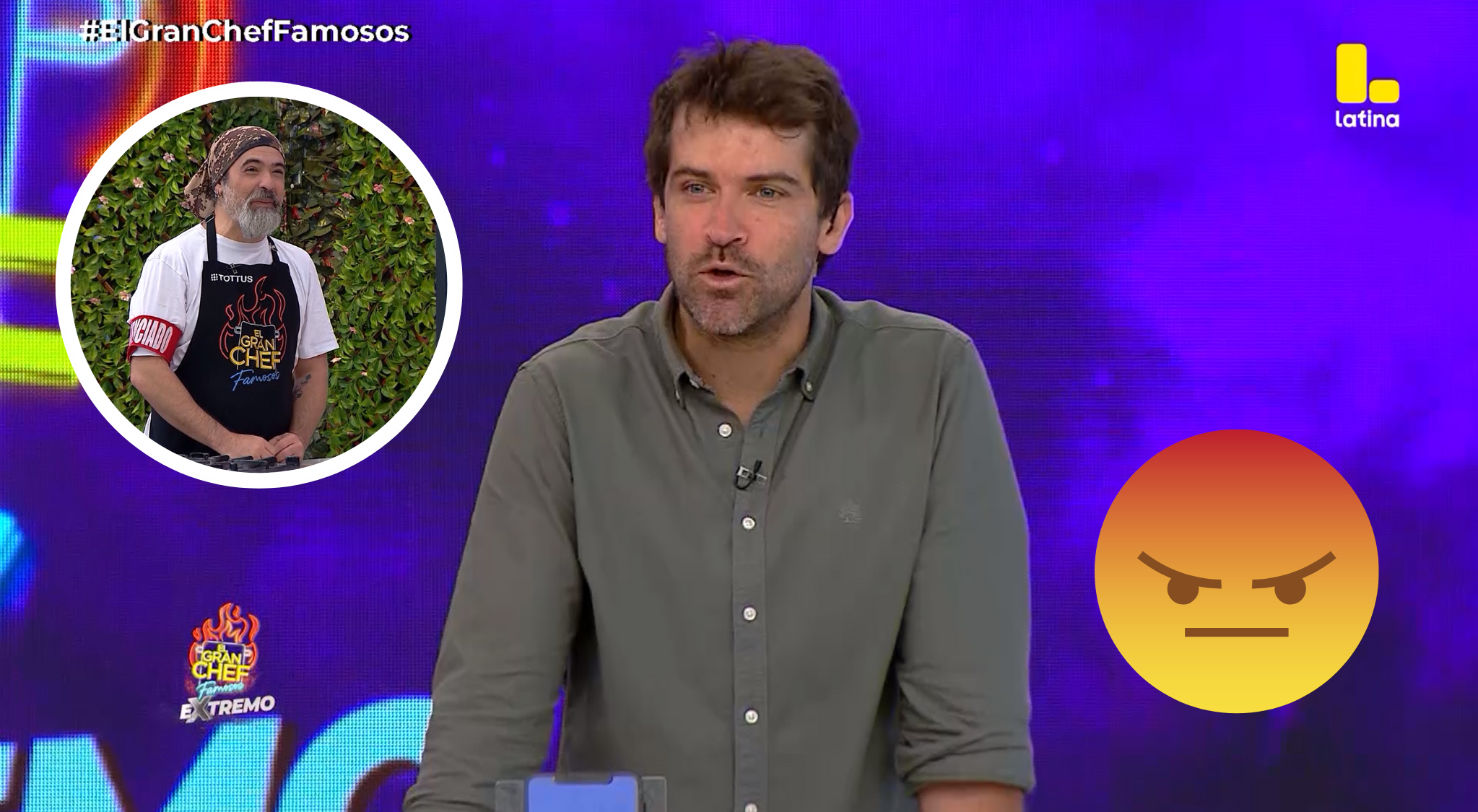 El Gran Chef Famosos: Luciano Mazzetti MOLESTO con Goncho Iglesias: “Es lo más FEO que he probado en mi VIDA”
