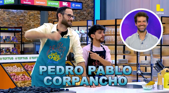 El Gran Chef Famosos EN VIVO: Luciano Mazzetti ENCUENTRA a su DOBLE en la cocina, ¿Pedro Pablo reaccionará a Pedro Pablo?