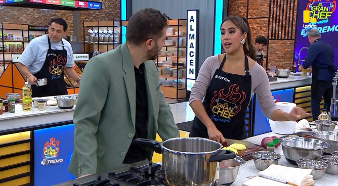 El Gran Chef Famosos: Melissa Paredes ¿MOLESTA? por ser la ÚLTIMA elegida en el equipo de Luciana Blomberg