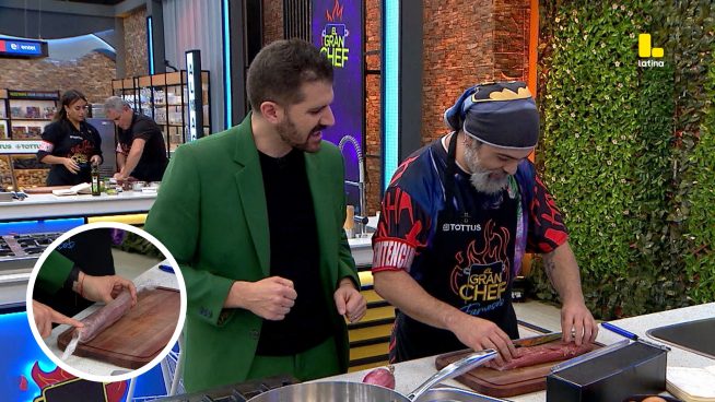 El Gran Chef Famosos: ¡Goncho comete BLOOPER y Peláez le hace roche de inmediato!