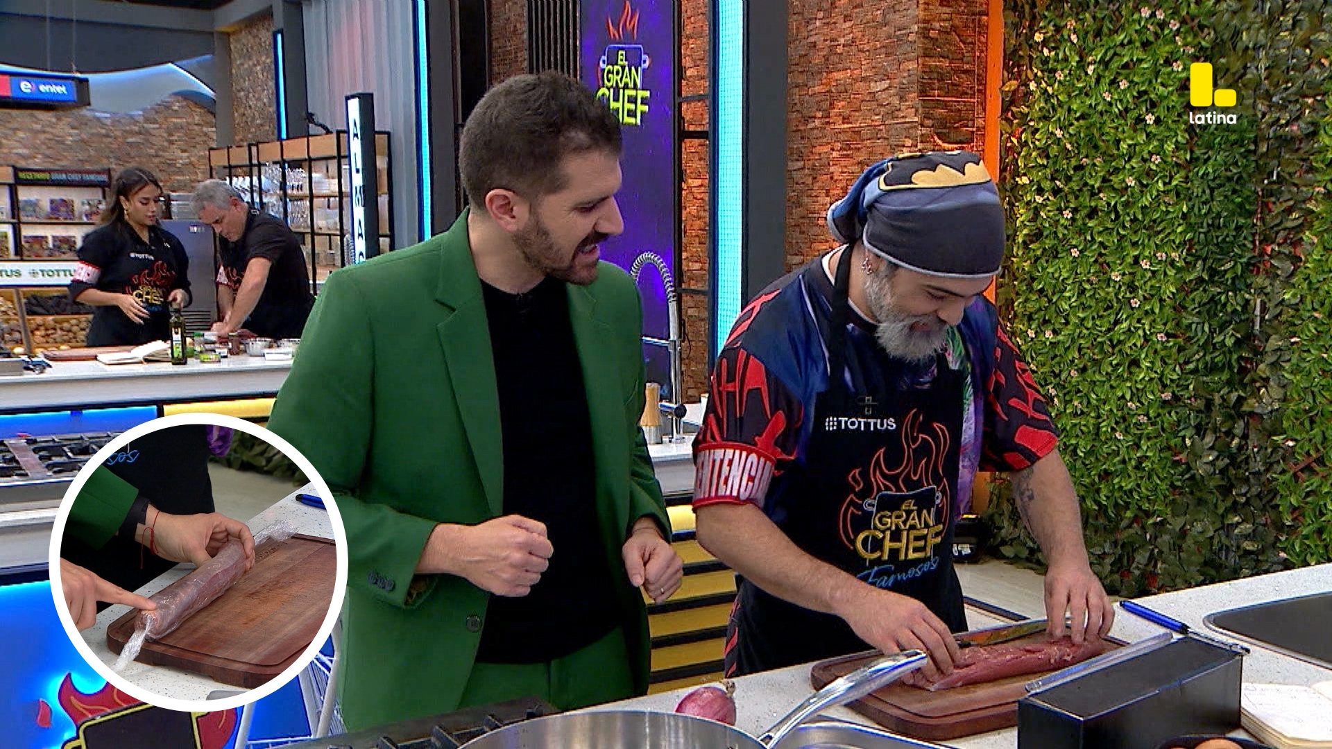 El Gran Chef Famosos: ¡Goncho comete BLOOPER y Peláez le hace roche de inmediato!