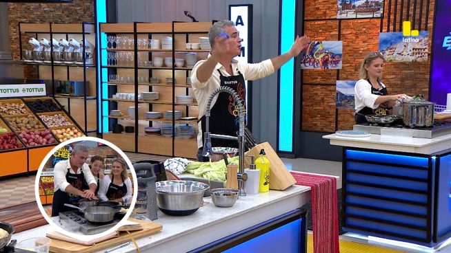 El Gran Chef Famosos: Julián arma su propio RECREO en la cocina