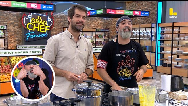 EL Gran Chef Famosos: Los nudillos “peludos” de Goncho quedan DESCUBIERTOS en la cocina