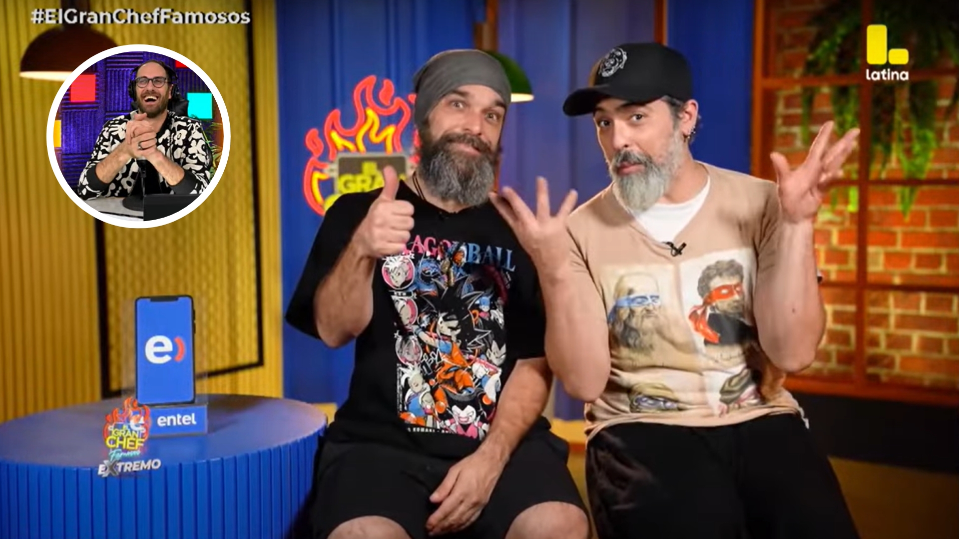 El Gran Chef Famosos REACT EN VIVO: Pedro Pablo Corpancho se ríe de la imitación de Goncho