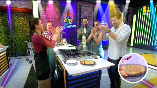 El Gran Chef Famosos: Mazzetti canta “Happy Birthday” con el bizcocho de Luciana Blomberg