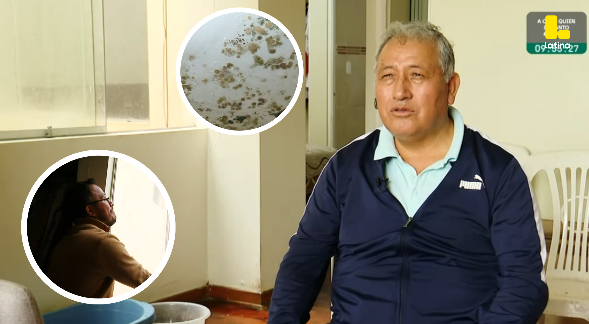 Denuncian construcción ILEGAL que provoca FILTRACIONES y DAÑOS en departamento de Surco