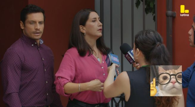 Pobre Novio Capítulo 132: Vilma MIENTE y se responsabiliza por la ausencia de Santiago en la conferencia