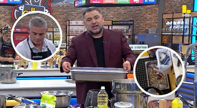 El Gran Chef Famosos: Masías INIDIGNADO al encontrar los mariscos de Julián en el piso