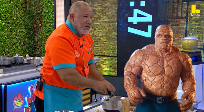 El Gran Chef Famosos: Steve Palao es CONFUNDIDO con La Mole, ¿dejó de ser Thanos?