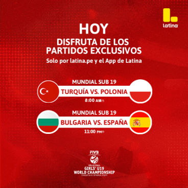 Mundial de Vóley sub 19: Turquía y Polonia se ENFRENTAN en un duelo clave