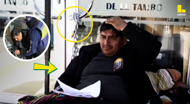 Se encadena a municipio porque le deben casi 1 millón de soles: “Eso no se hace”