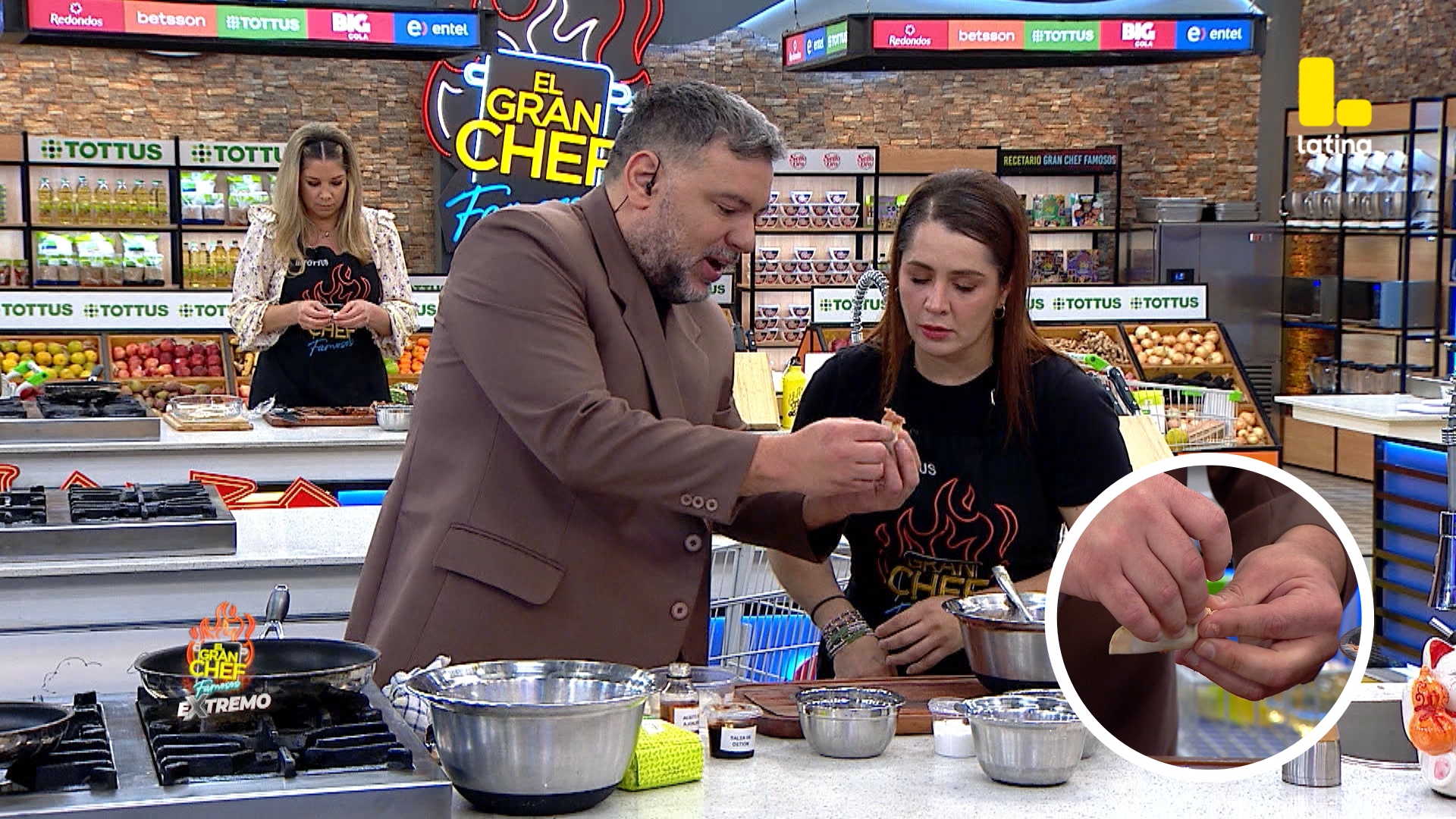 El Gran Chef Famosos: Masías ROMPE el gyoza de Yiddá Eslava, ¿por qué lo hizo?