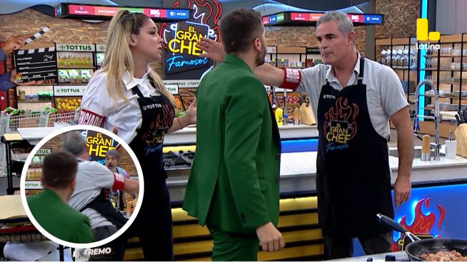 El Gran Chef Famosos: Peláez le da PUÑETAZO a Julián Legaspi, “ya me cansaste, aquí el conductor soy yo”