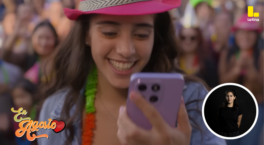 Valeria Rios DEBUTA en la televisión interpretando a Fiorella en Eres mi Bien