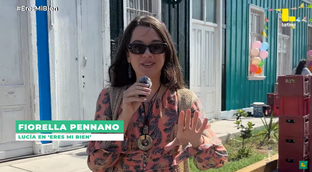 Fiorella Pennano brinda sus PRIMERAS declaraciones en el DETRÁS DE CÁMARAS de Eres mi Bien