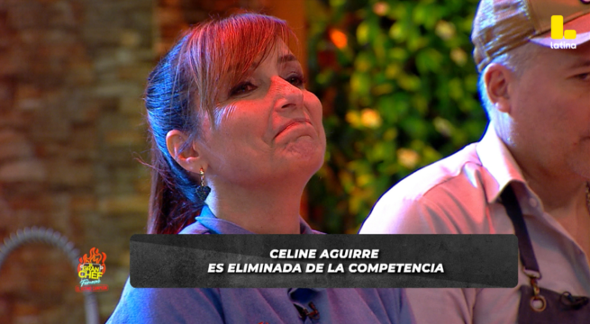 Celine Aguirre se DESPIDE de la cocina de "El Gran Chef Famosos"