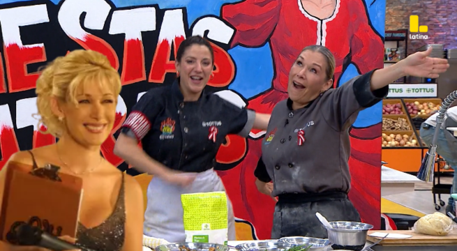 El Gran Chef Famosos: Mónica Zevallos y Luciana Blomberg RECREAN la intro de “Vale la pena soñar”, ¿cómo lo hicieron?