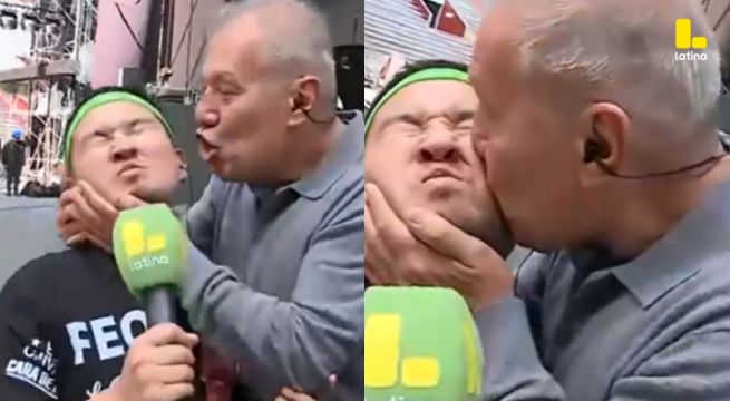 Raúl Romero recrea el BESO CHUPÓN con el ‘Chino’ de Ponte en la cola