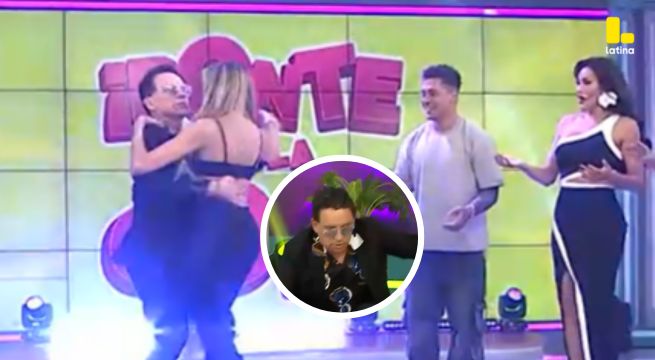 Ricardo Rondón SUFRE tras bailar EN VIVO lambada con Brenda Carvalho