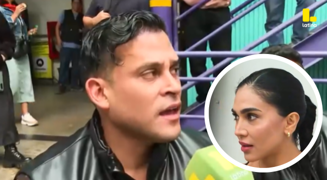 ¿Vania Bludau NECESITA hablar de sus ex para figurar? Christian Domínguez ARREMETE contra ella