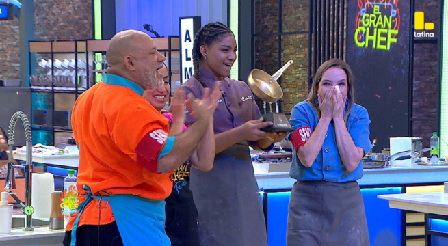 El Gran Chef Famosos: El equipo de Nelly Rossinelli VUELVE a ganar, ¡y esta vez la Sartén de Oro!