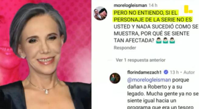 Florinda Meza se PRONUNCIA por su retrato en “Chespirito”
