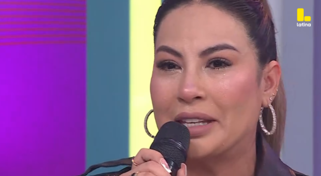 Pamela López se QUIEBRA en vivo al hablar de sus hijos con Christian Cueva