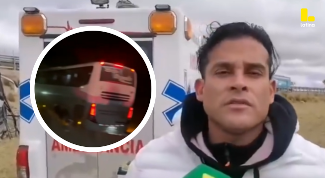 Christian Domínguez y La Gran Orquesta sufren fuerte accidente automovilístico