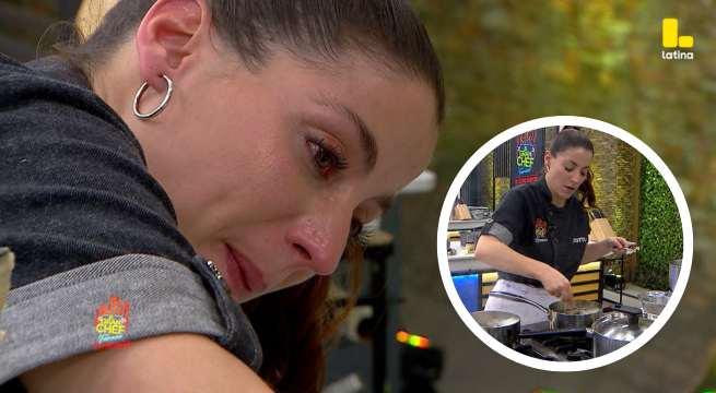 El Gran Chef Famosos: Luciana Blomberg sufre FUERTE quemadura, ¿y abandona la cocina?