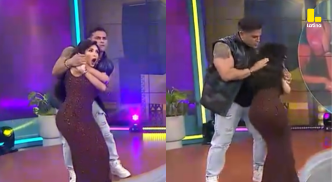 Micheille Soifer y Christian Domínguez recrean KISS CAM de Coldplay, ¿cómo les fue?