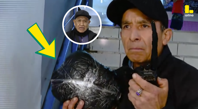 Cambista olvida S/7950 en galería y seguridad se lo devuelve: “Estoy más feliz que nunca”