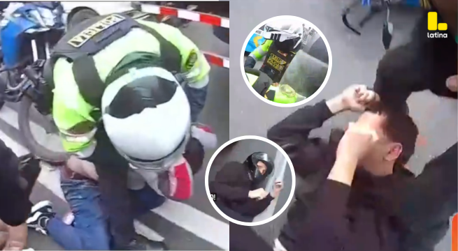 Persecución de PELÍCULA: Cámara de policía capta la INTERVENCIÓN y CAPTURA de sicarios