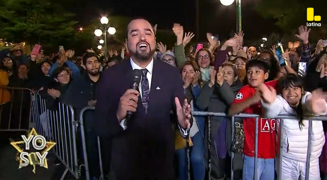 YO SOY: Franco Cabrera llega a la Plaza de Armas de Surco y SPOILEA los cantantes para el concierto EN VIVO