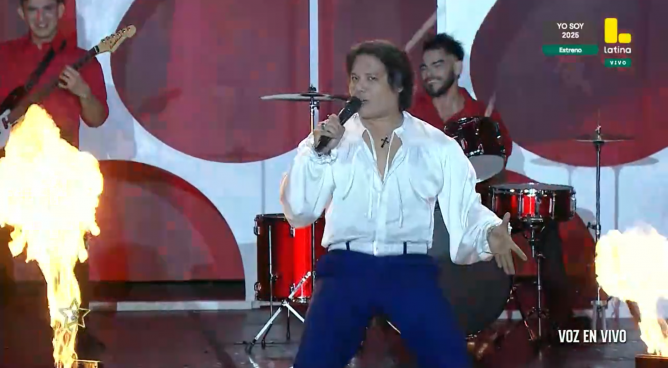 Justo en la infancia: Sandro canta “Rosa” y hace bailar a todos en el regreso de “Yo Soy” 2025 | VÍDEO