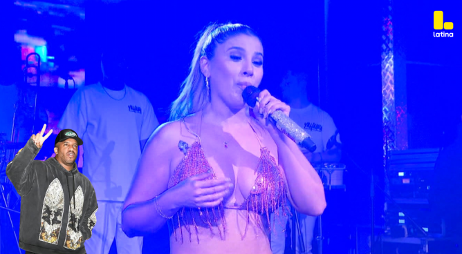 Yahaira Plasencia lanza indirecta en pleno show: “Para ese jugador que se cree galáctico”